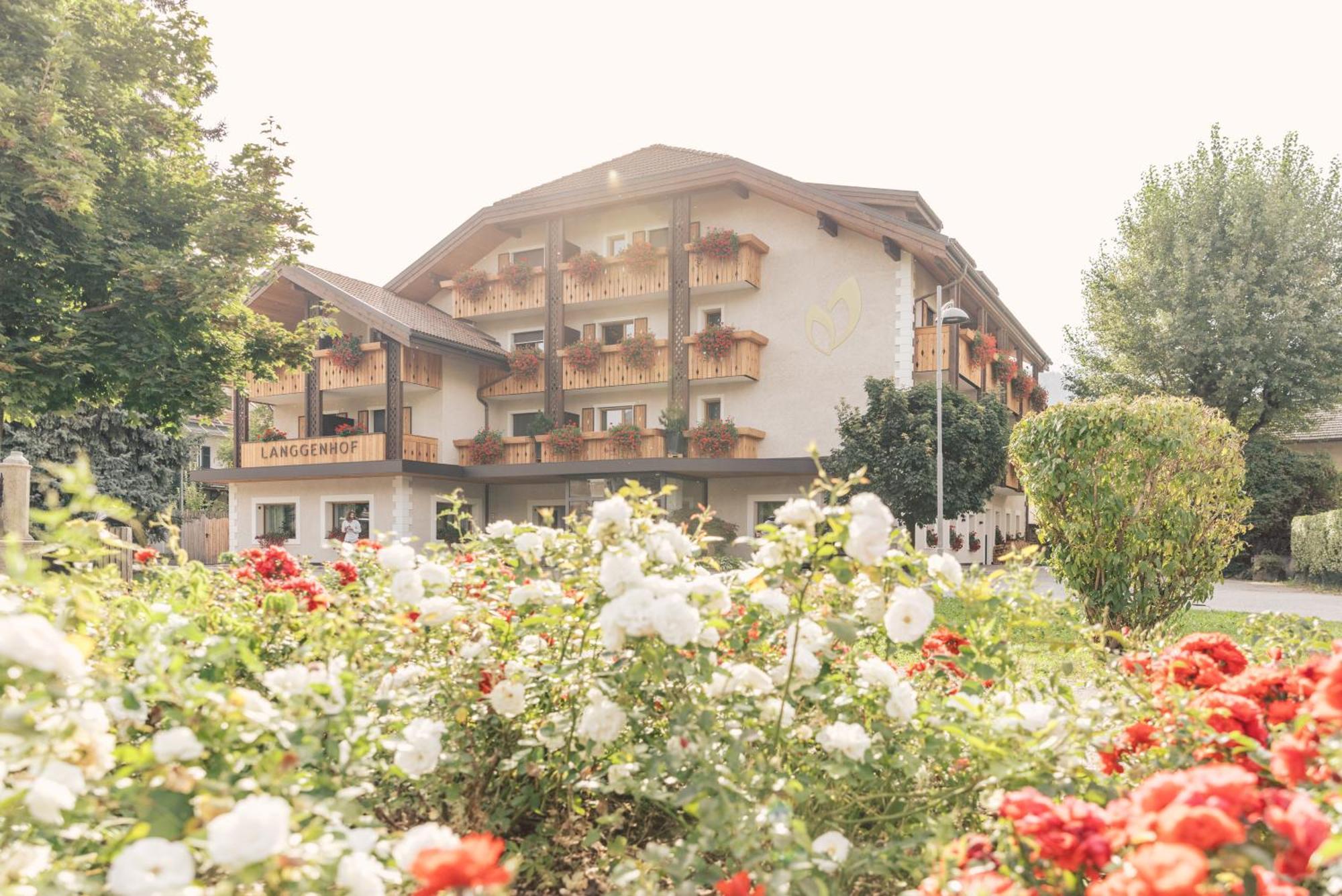 Hotel Restaurant Langgenhof Bruneck Exteriör bild