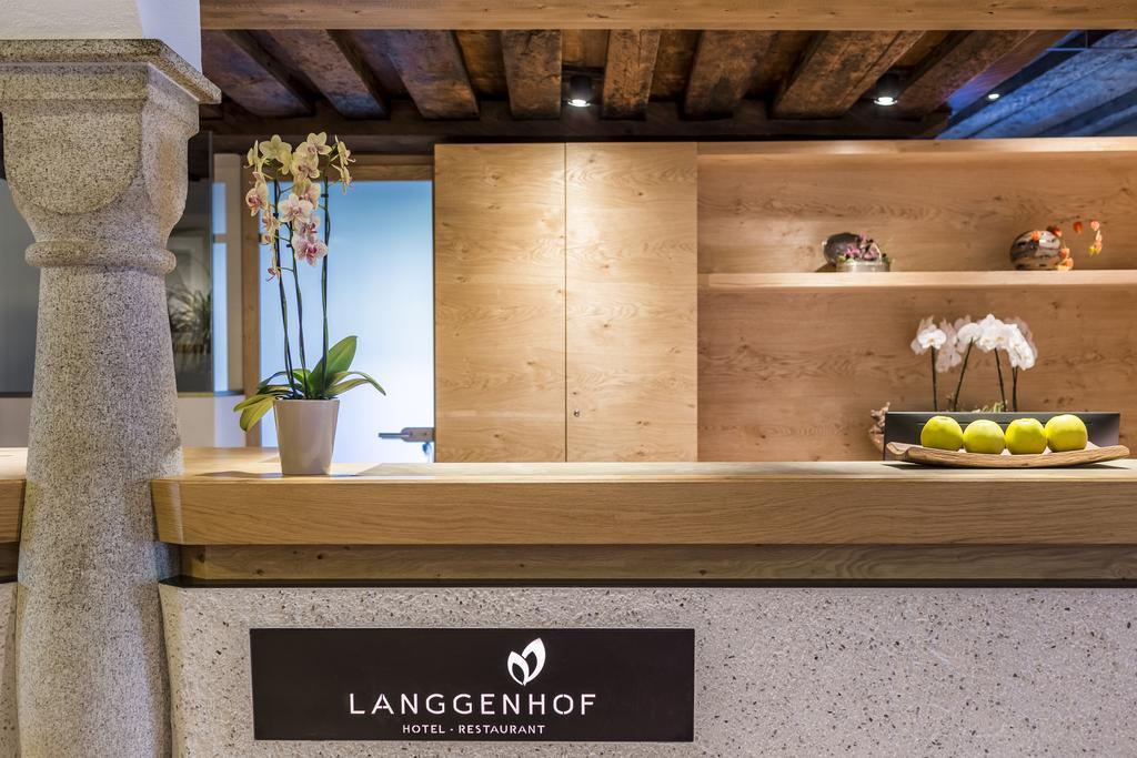 Hotel Restaurant Langgenhof Bruneck Exteriör bild